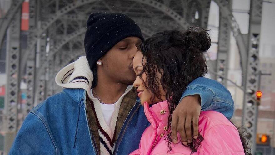 Amina Muaddi desmiente rumores de infidelidad con A$AP Rocky