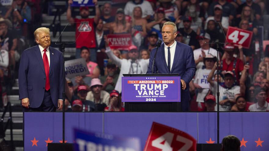 Donald Trump anunció al antivacunas Robert Kennedy Jr. como secretario de Salud