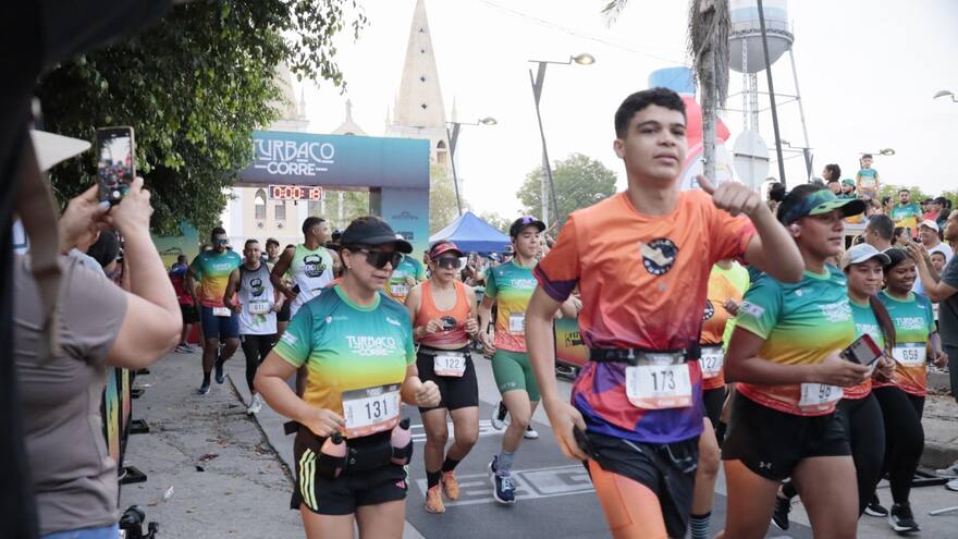 Más de 700 atletas se sumaron a la carrea por Turbaco