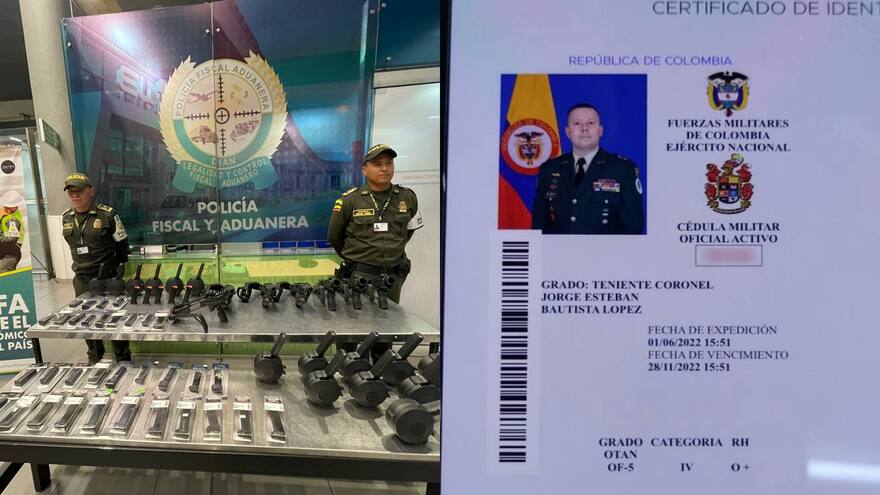 Fue dejado en libertad el coronel detenido en El Dorado con poderoso arsenal