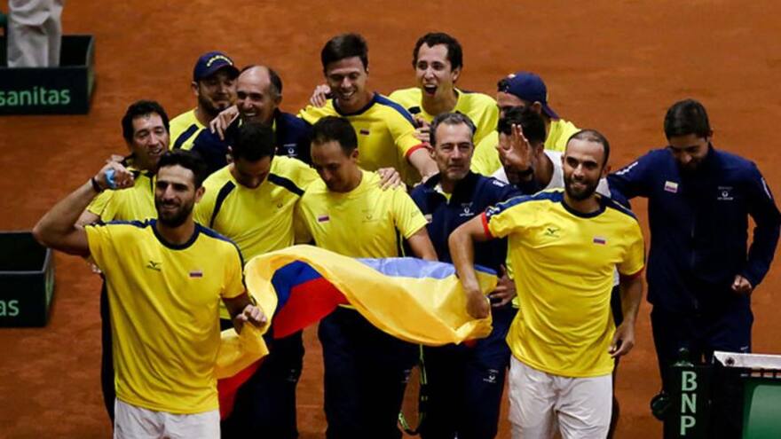 Colombia ya conoce su rival para la fase Grupo Mundial I de la Copa Davis