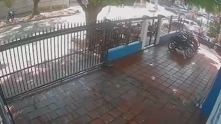 Revelan nuevo video de cómo fue el atentado de película contra empresa de vigilancia en el norte de Barranquilla