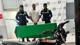 Capturan en Puerto Colombia a un hombre señalado de robar una moto y pertenencias en Cartagena