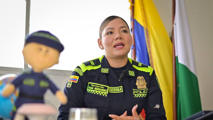 Vivian Hernández, nueva comandante de la Estación de Policía de Galapa: 'Atacaremos al crimen junto a la ciudadanía'