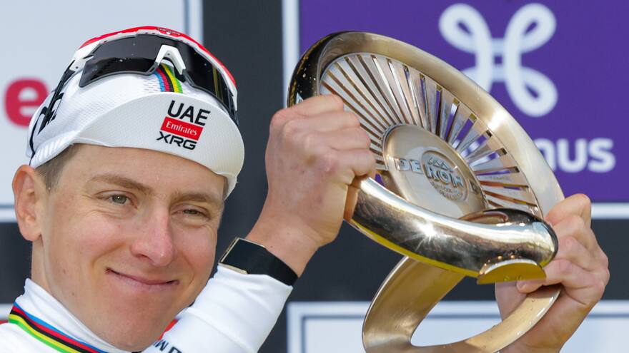 Pogacar, un auténtico titán, gana su tercer Tour de Flandes