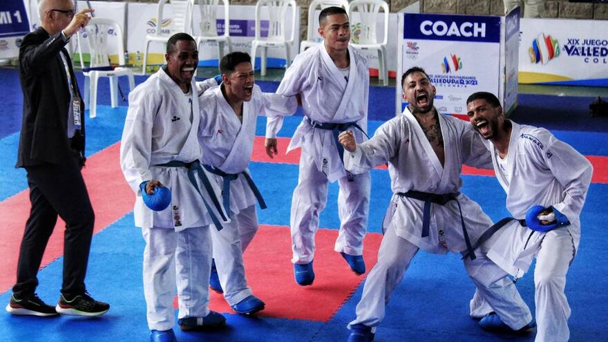 Juegos Bolivarianos 2022: Colombia reina en el karate