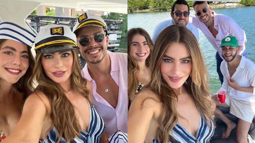 Sofía Vergara: la barranquillera baila en un yate con su sobrina Claudia y sorprende a sus fans