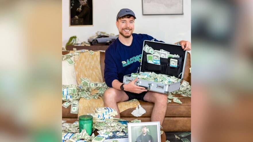 ¿Quién es el colombiano que ganó en sorteo de MrBeast?