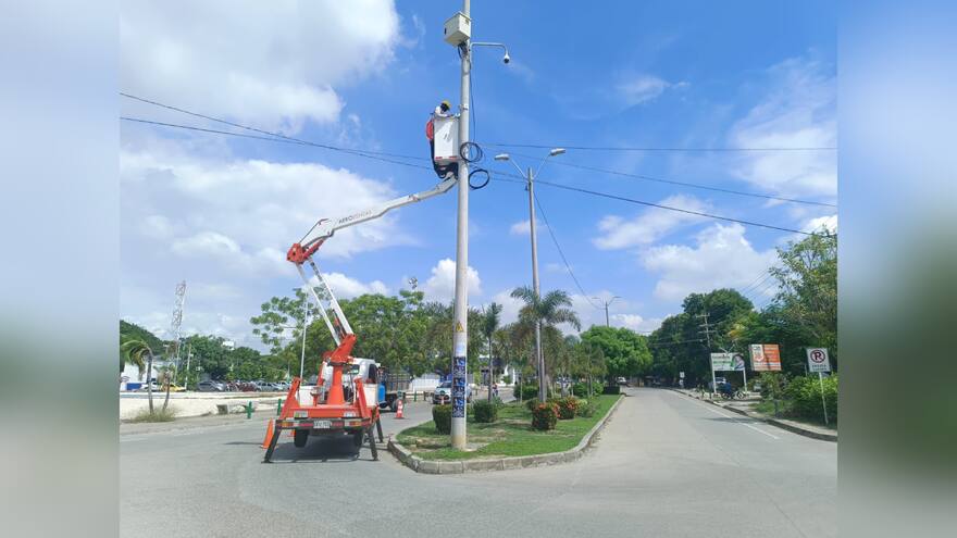 Implementan el circuito cerrado de videovigilancia en Montería