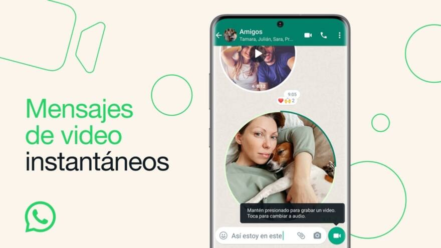 Videos instantáneos, la novedad que llega a WhatsApp