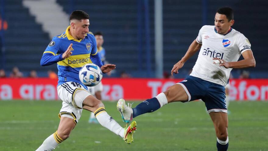 Boca, con Fabra y Campuzano, empató 0-0 ante el Nacional de Bocanegra
