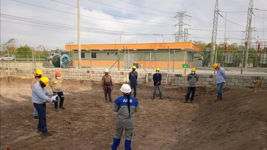 Avanza construcción de subestación de energía en Soledad