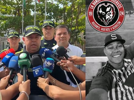 “Investigaremos con severidad para dar con ese desadaptado”: Policía ofrece recompensa por el responsable del homicidio de hincha del Junior