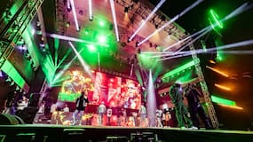 Viaje al lanzamiento de un álbum champetero en vivo