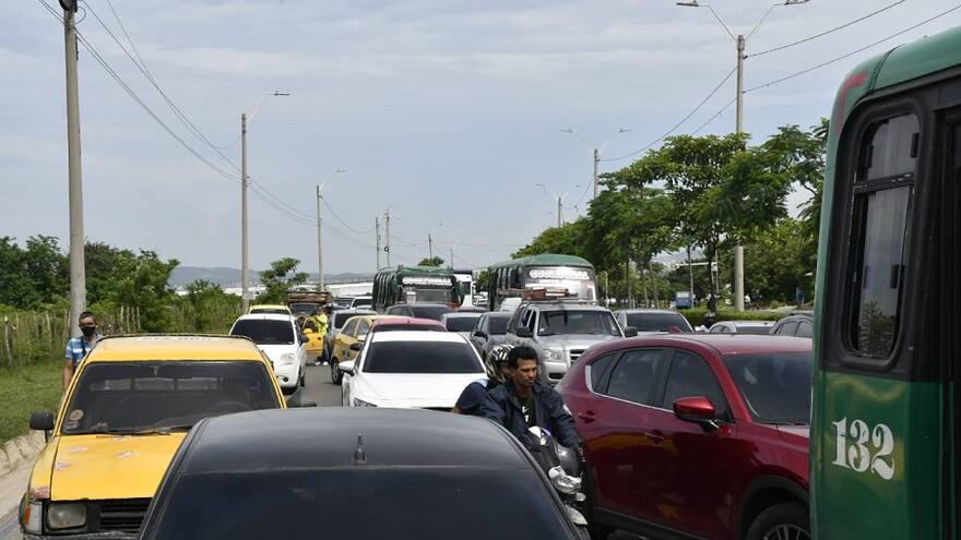 Estos son los bloqueos que afectan la movilidad en el área metropolitana