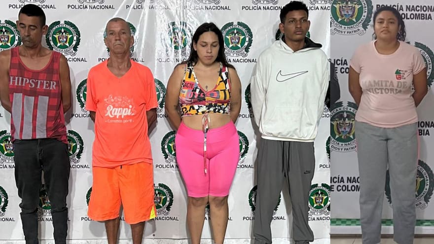 Así operaba la banda ‘Los Costeños del Oso’ en Barranquilla y otras ciudades del Caribe