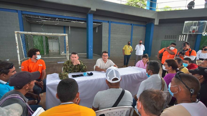 Trabajan en ruta segura para retorno de desplazados en Magdalena