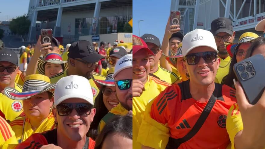 Intentaron robar a Luis Alfonso mientras compartía con hinchas en EE. UU.