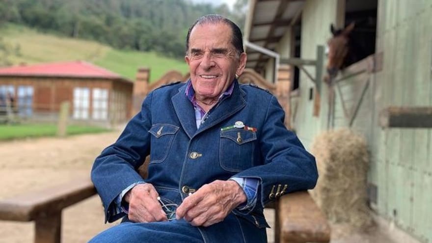 Hugo Patiño, de Sábados Felices, contó que tuvo a su última hija a los 76