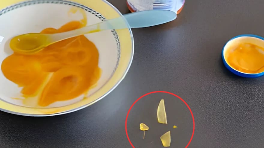 Detienen a pareja por introducir fragmentos de vidrio en la comida del bebé de sus compañeros de vivienda