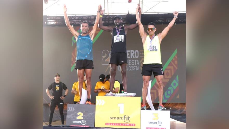 Dos kenianos quedaron campeones en la Carrera Atlética 20enerina