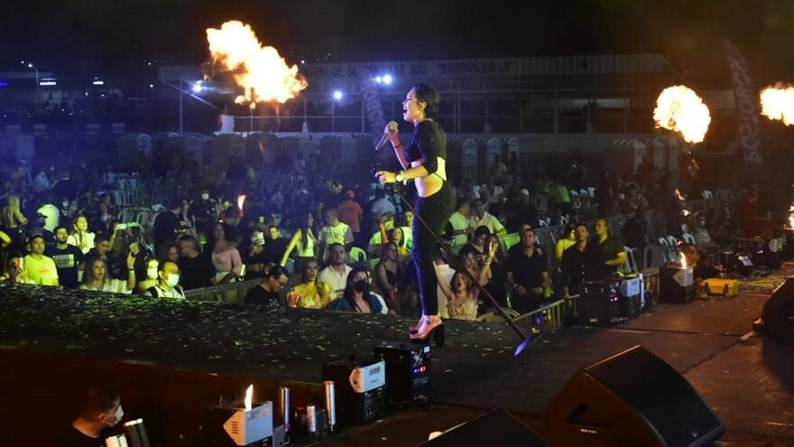 Los conciertos masivos se reactivan a ritmo de vallenato