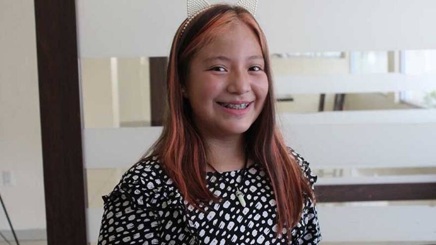 Michelle Arellano, la niña genio que entrará a la universidad con 9 años