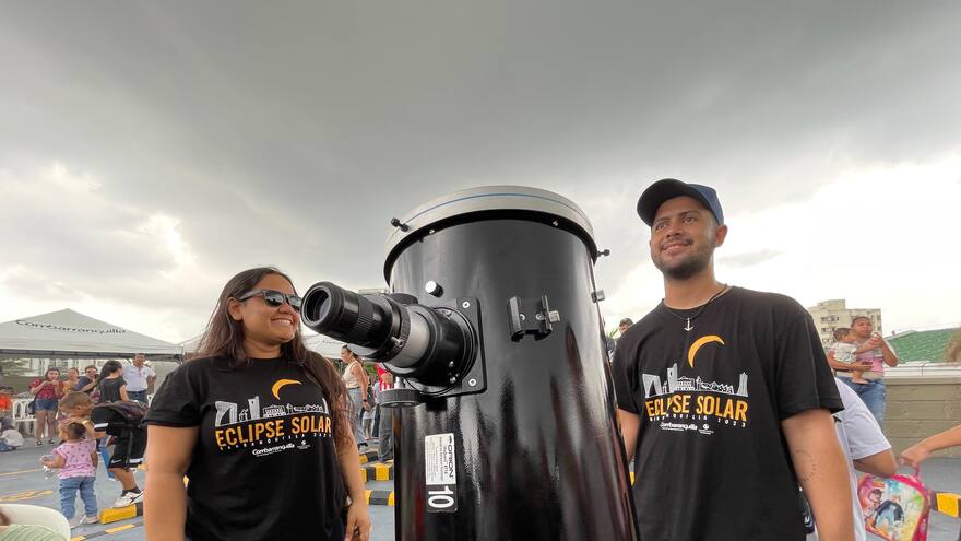 Eclipse solar anular: Así se vive este fenómeno en Barranquilla
