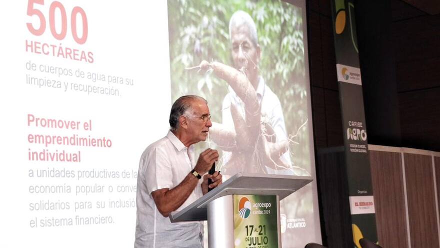 Foro de Agroexpo Caribe 2024: Gobernador Eduardo Verano habla sobre el desarrollo agroindustrial con transferencia energética