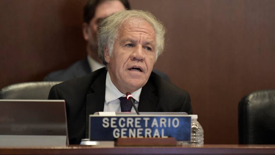 Luis Almagro, secretario general de la OEA, se pronunció sobre situación en Bolivia y su Ejército