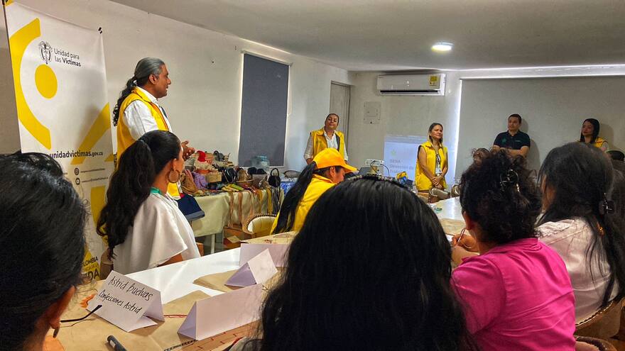 Unidad para las Víctimas lideró taller dirigido a mujeres kankuamas
