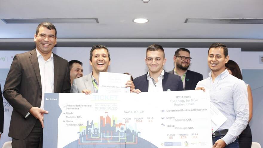 Escogen al ganador del Concurso Universitario de Distritos Térmicos