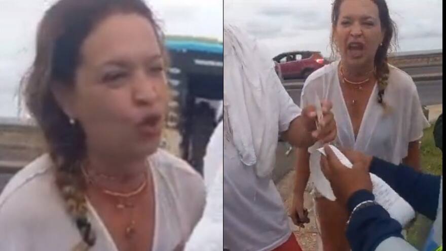 Turista en estado de embriaguez genera escándalo tras insultar a policías