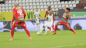 Once Caldas 2, Junior 1: un golazo de Michael Barrios adelanta al ‘Blanco Blanco’