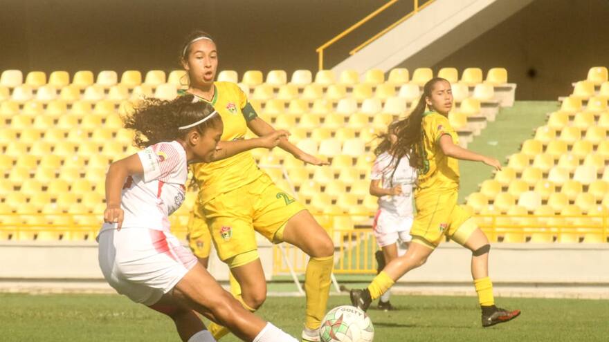 Fútbol femenino nacional: Altántico cae ante Santander por la mínima
