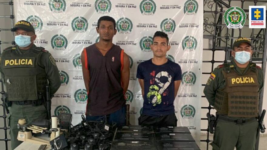 A la cárcel presuntos responsables de robar colegio en Cesar