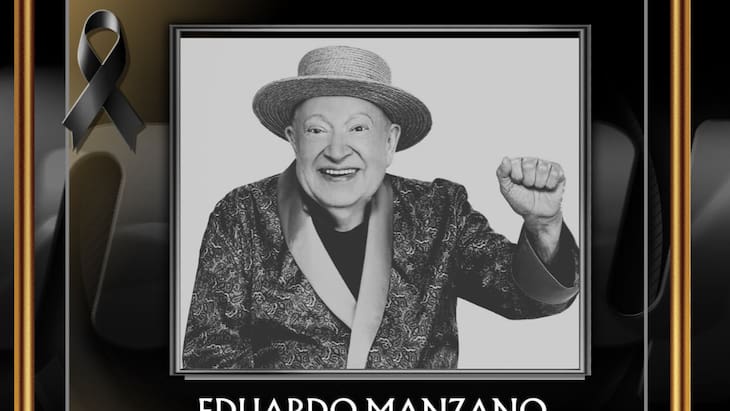 Falleció Eduardo Manzano, comediante de “Los Polivoces”, a los 87 años