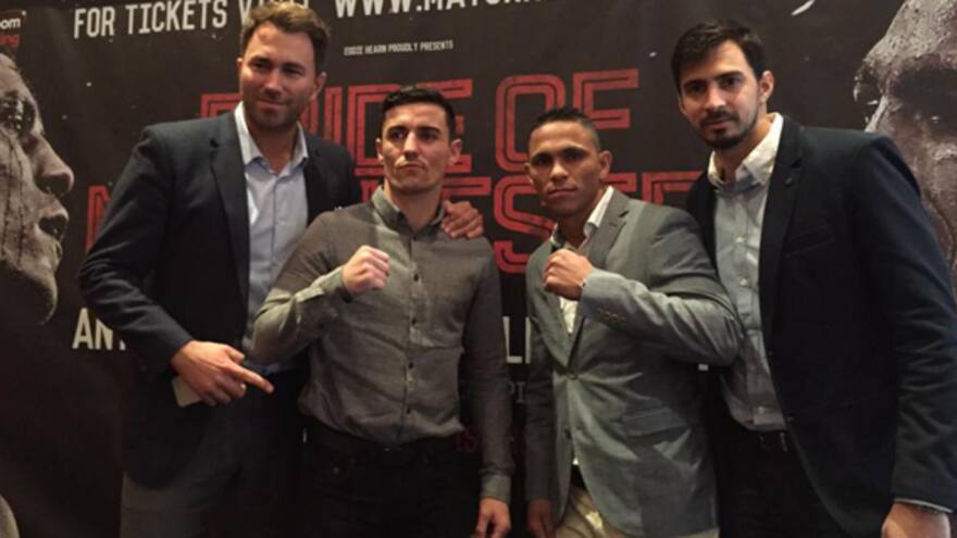 Darleys Pérez: 'Ante Crolla quiero ganar con claridad y ratificar mi título'