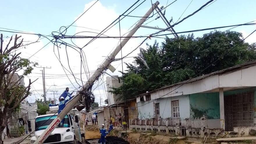 Air-e informó que por excavaciones circuito Carrizal quedó sin energía