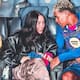 Nicki Nicole apoyó a Lamine Yamal durante el partido entre el Barcelona y Olympiakos de Grecia