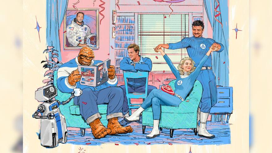 Marvel reveló el elenco y fecha de estreno de ‘Los 4 Fantásticos’