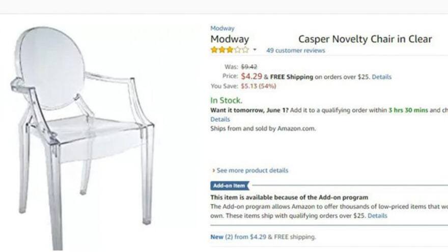 Compró una silla por Internet para su negocio, cuando le llegó todos se burlaron de ella