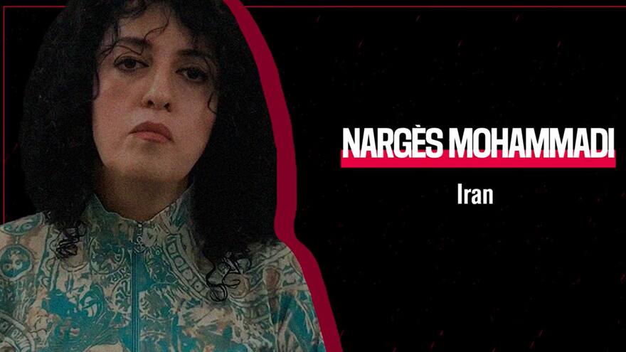 Una periodista iraní encarcelada gana el Premio al Coraje