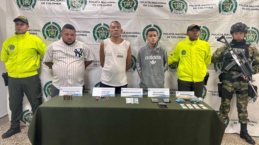 Capturan a ‘Kevin El Gordo’ y otros dos presuntos miembros de ‘los Costeños’
