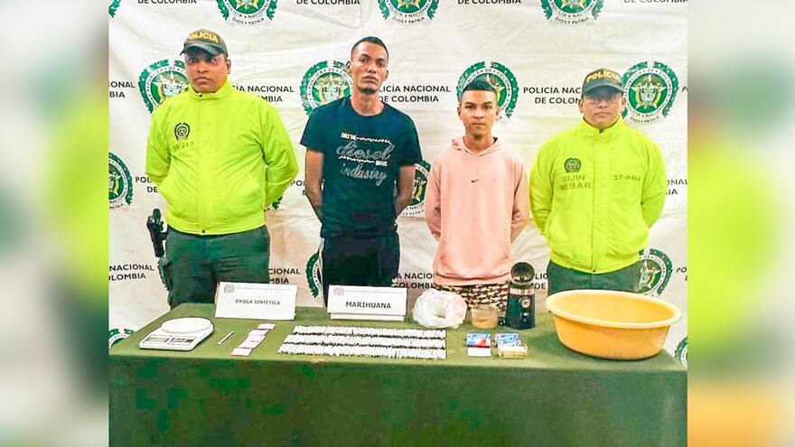 Caen dos supuestos expendedores de drogas sintéticas en Alameda del Río