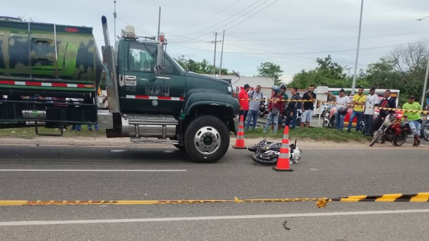 Siniestro vial en Mundo Feliz, Galapa: una mujer perdió la vida