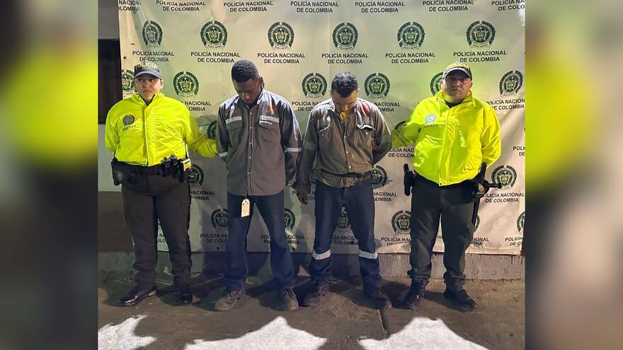 Capturan en Albania a dos personas por hurto calificado y agravado