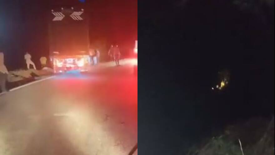 Santander: respuesta de Brasilia sobre bus que cayó por abismo