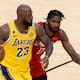 LeBron lidera la remontada y los Lakers liquidan la serie ante los Rockets