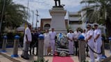 Alcaldía de Riohacha conmemoró los 242 años del natalicio del Almirante Padilla